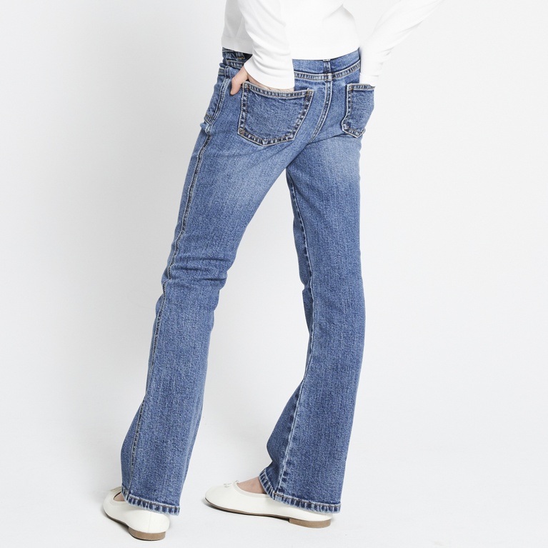 Jeans "90`s Boot star patch"